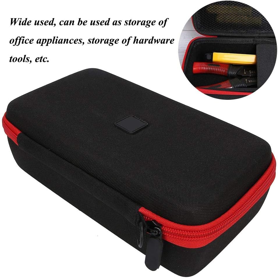 Tool Box, Portable Storage Case Tool Bag Plastic Tool Bog Black EVA Hard Shell Mutispandex Hardware Tool Storage Box for ToolsTool Boxes