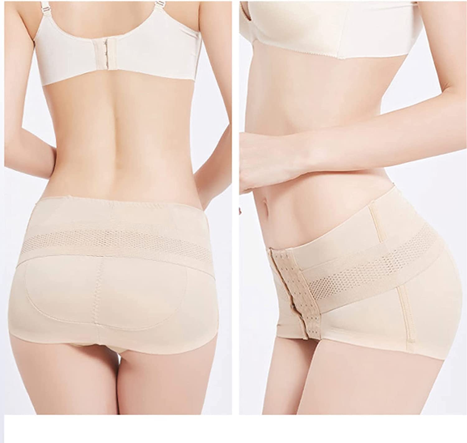 Cinturón de soporte pélvico posparto de encaje a la moda para mujer Banda de recuperación posparto Faja delgada para el vientre Estabiliza las caderas de la pelvis para aliviar el dolor y la inflamaci