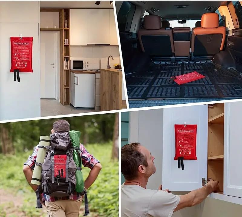 Emergency-Fire-Blanket-for-Fire-Suppression-39x39-inches-Flame-Retardant-Fabric-Fireproof-Blanket-Survival-Gear-for-Home-Safety-Outdoor-Camping-4-Pack