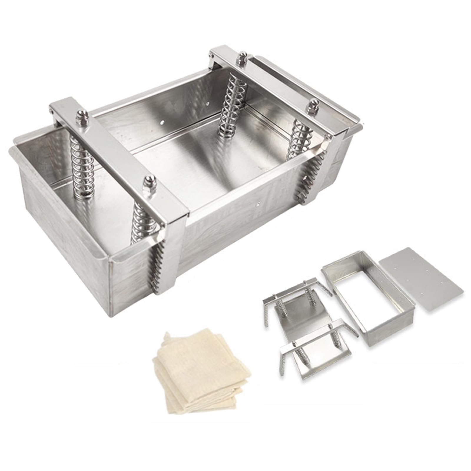 Prensa para Jamón, Máquina Prensadora De Carne Comercial De Acero Inoxidable, Herramienta Manual para Hacer Jamón, De 1 A 10 Kg (Opcional), para Cortes De Charcutería 5KG