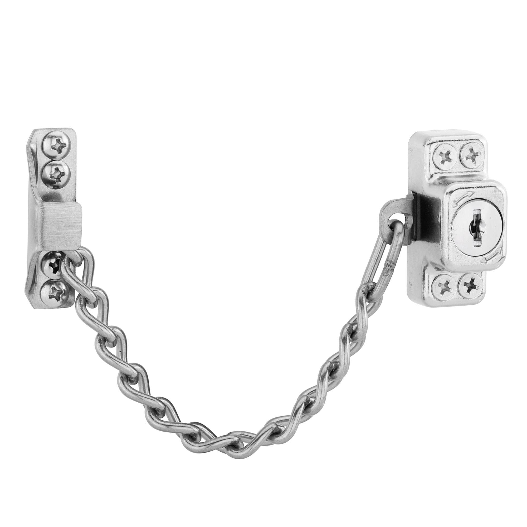 Security Lock With Chain Chain Lock For Door YEYIT Security Door Chain Lock Latch Anti-Theft ...