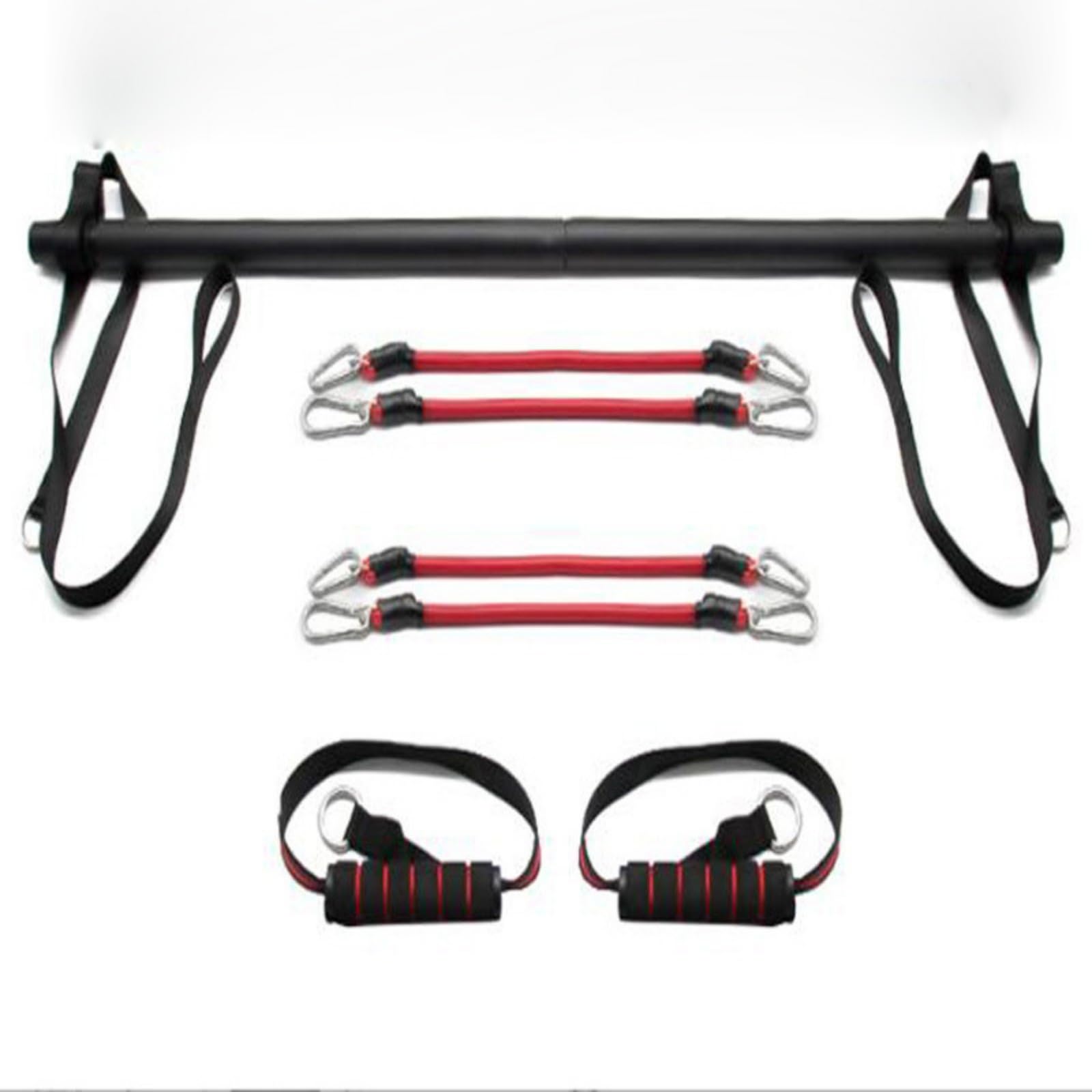 Kit Pilates con s Resistencia Portátil, Compacto, Asa, para Gimnasio en Casa, Principiantes