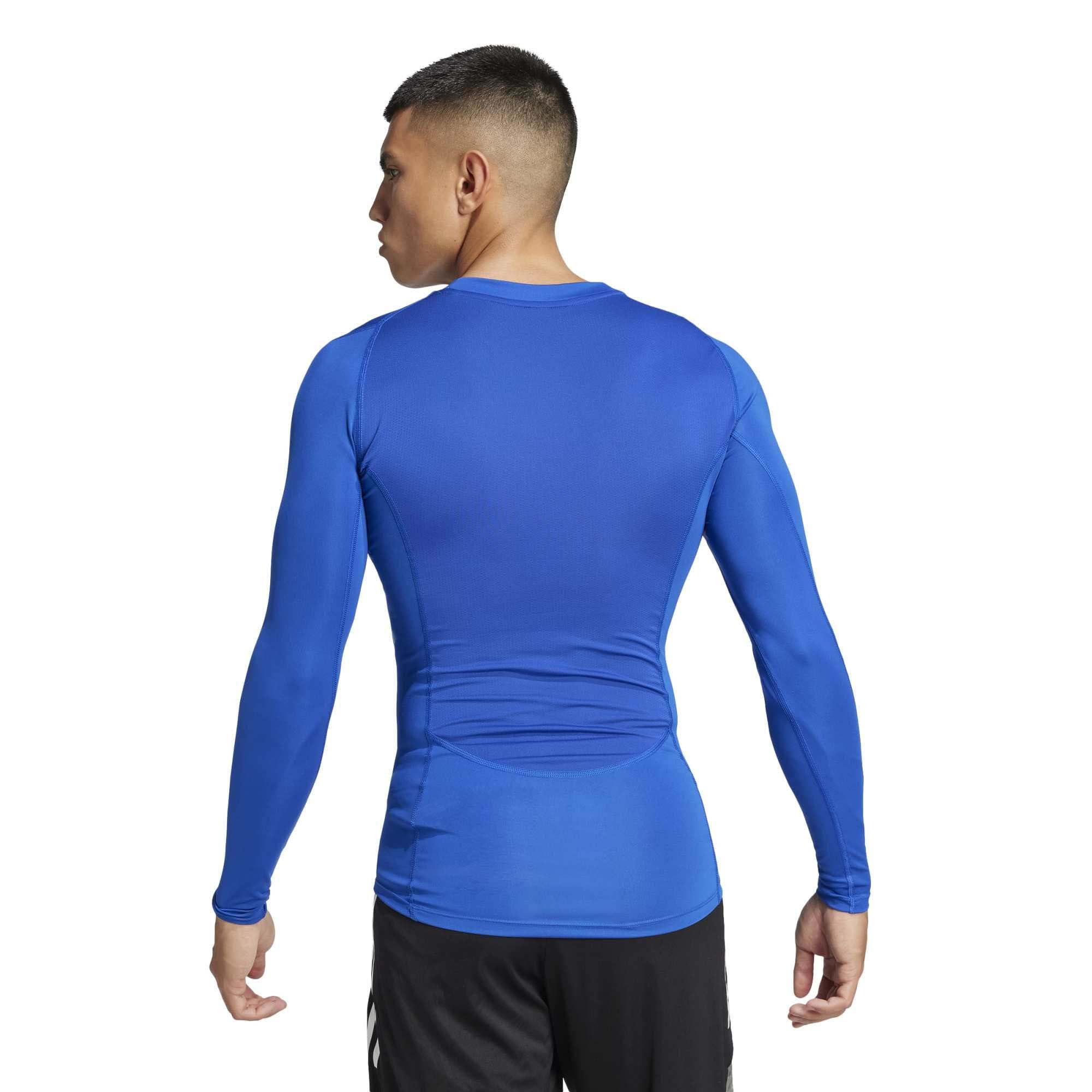 adidas Mezczyzni Techfit Longsleeve Men Shirt, team royal blue, S