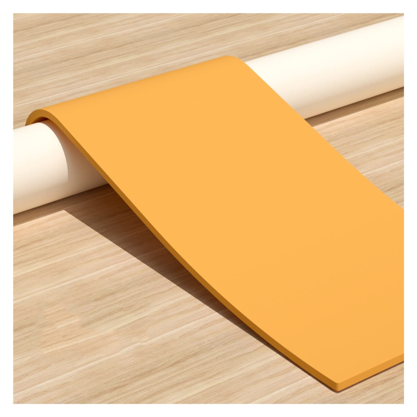 XPLKQXE Wandschutz Für Die Garage, Wandkante Stoßstangen Schutzvorrichtungen, Parken Garagen Lagerhallen Stoßfänger Für Garagen (Farbe : Orange, Größe : 2m)