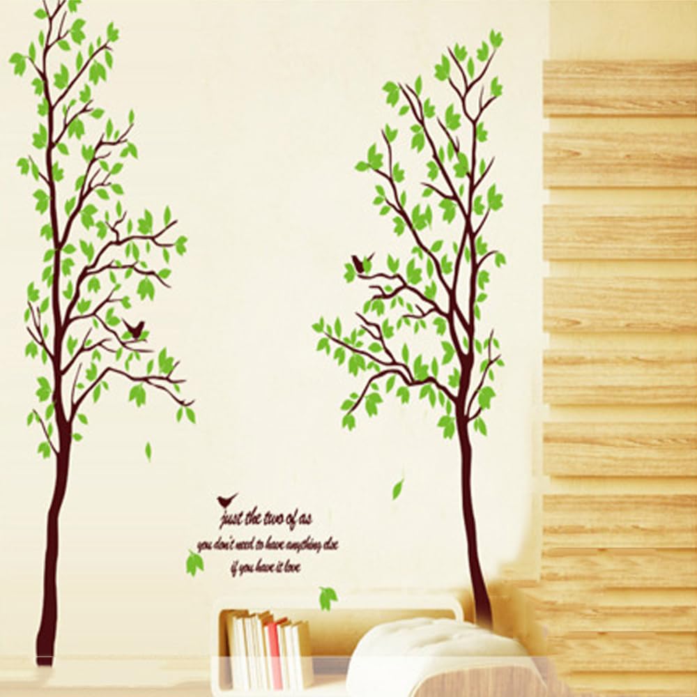 Wall Stickers, DIY Removable Wall Stickers, Home Decoration Wall Stickers for Living Room, Dining Room, Bedroom, Cafe Decoration (Tree)