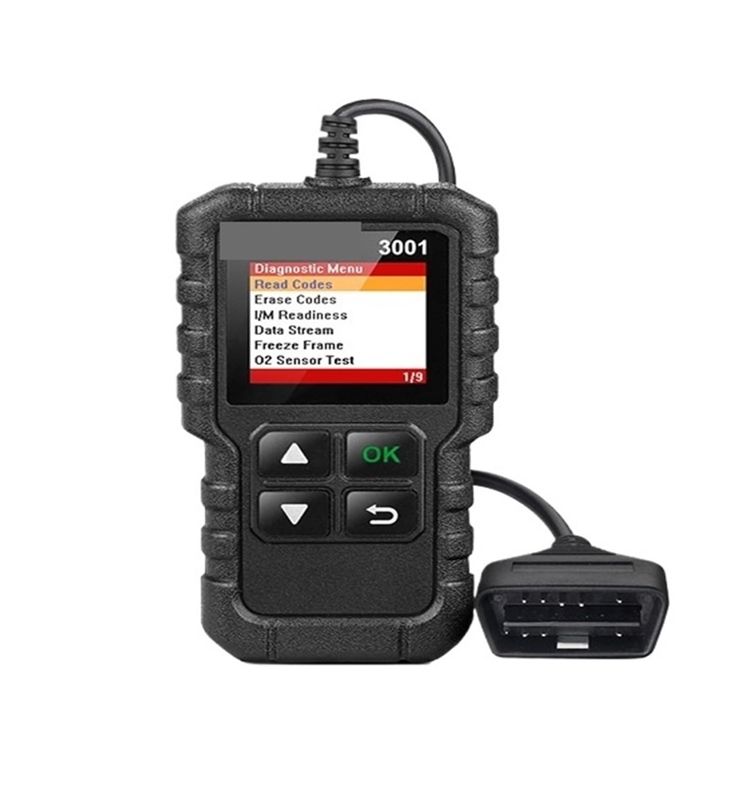 Skaner do Samochodu, X431 CR3001 OBD2 Skaner Usterka Silnika Motoryzacyjny OBDII OBD Czytnik Kodów Diagnostycznych Narzędzie Skanujące