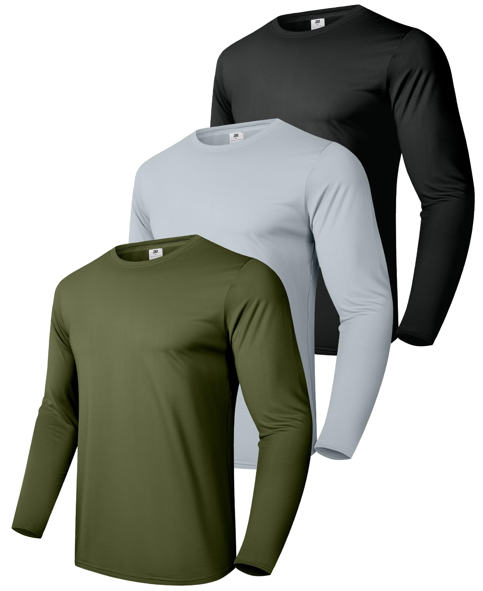Boyzn Confezione da 2, 3 o 4 magliette da uomo basic in cotone, casual, leggere, estive, a maniche corte, casual, da uomo, con scollo rotondo