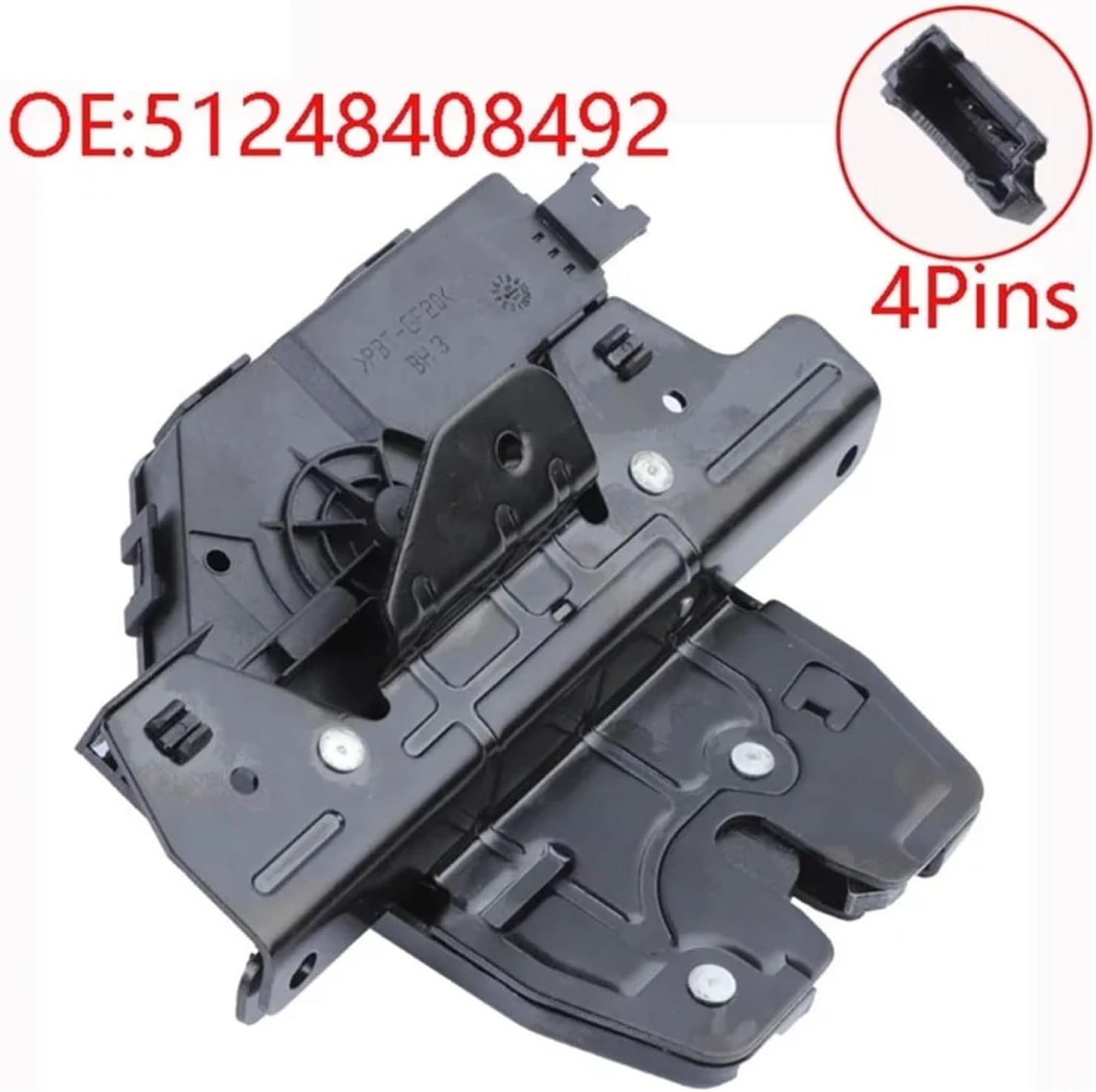 Rear Trunk Door Latch Lock Actuator Tailgate Liftgate Boot Lid Hatchs Trunk Luggage Motor Compatible Compatible with E53 51248408492