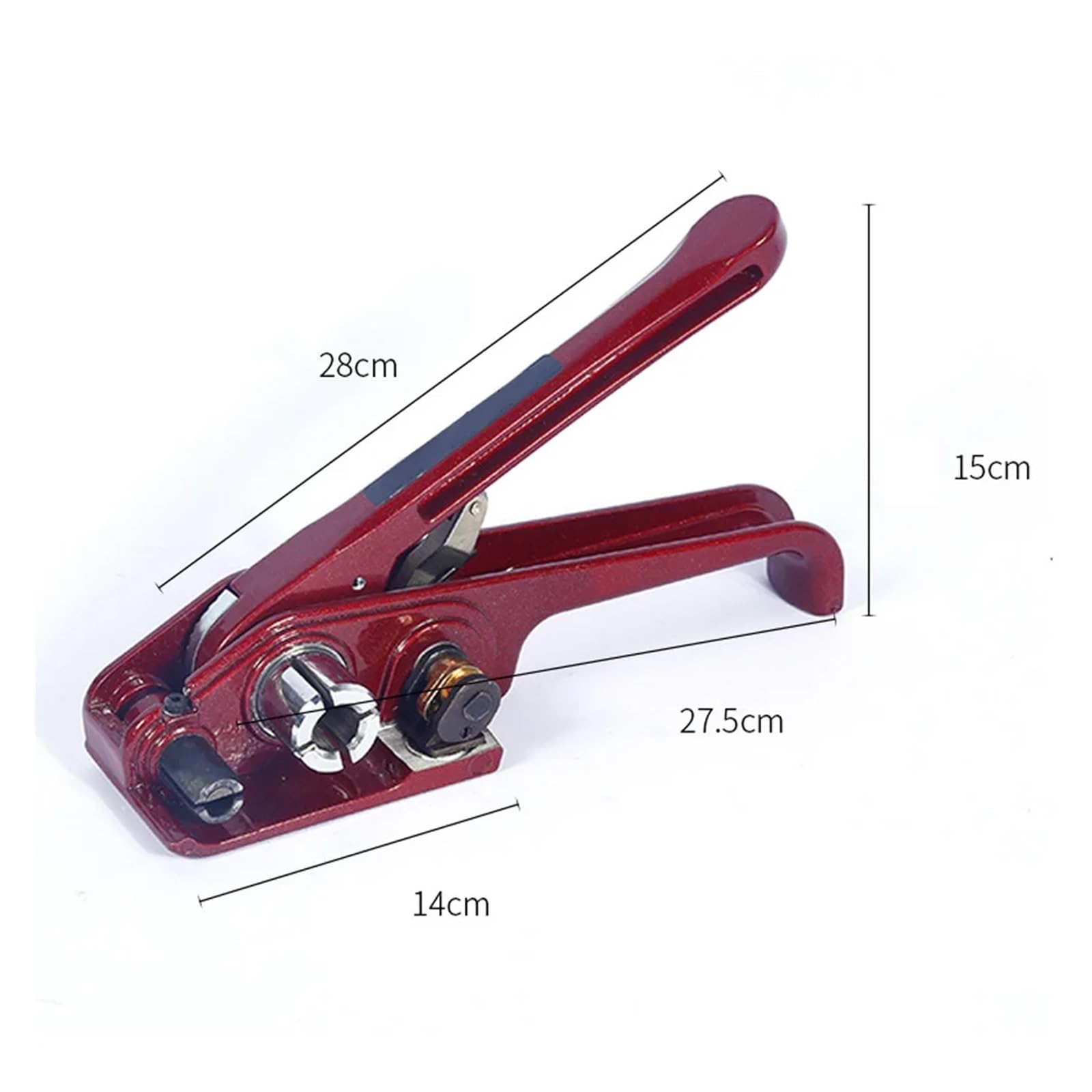 Cercleuse, 1 ensemble tendeur de courroie en plastique PET PP Machine de cercla en plastique, presse à balles tendeur manuel paquet en plastique outils à main outils de paquet à main Pour le cerclage