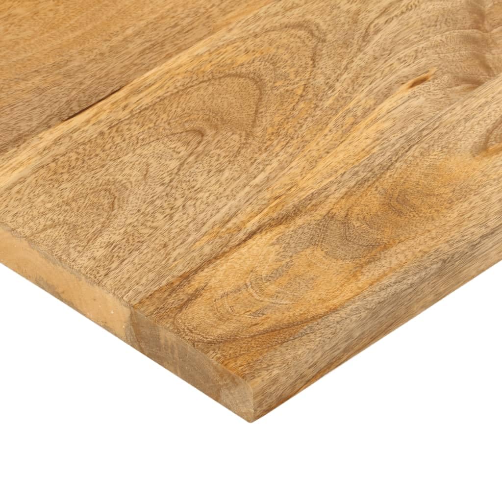 vidaXL Piano per Tavolo 100x70x3,8cm Rettangolare Legno Massello Mango