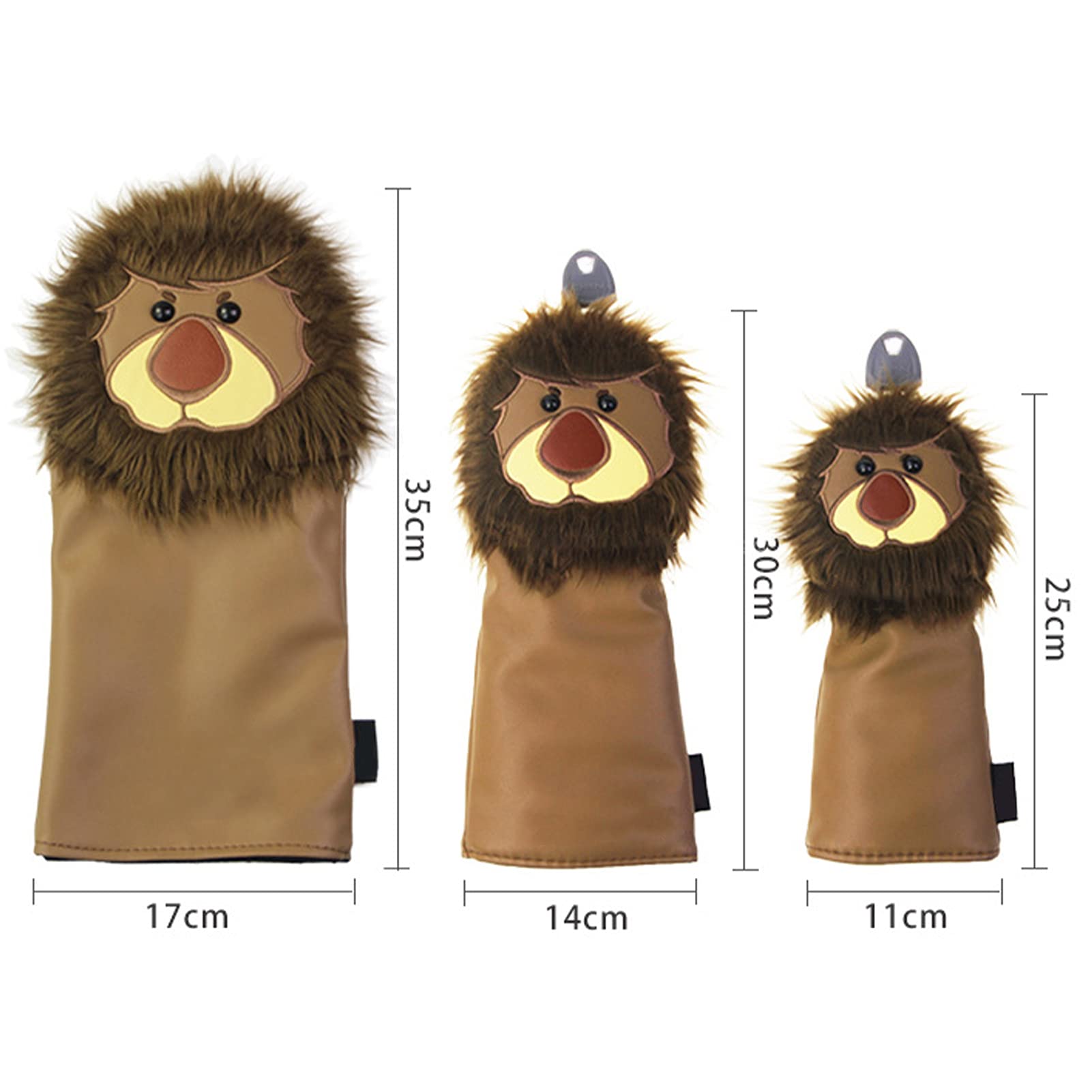 Lion Schlägerkopfhüllen, 4 Größen