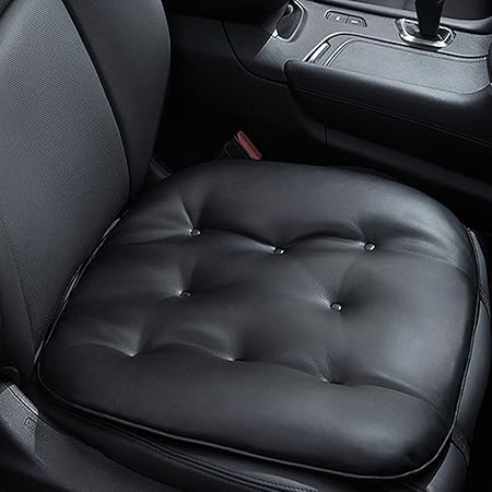 Amazon Big Hippo 座布団 通気性シートクッション お尻快適 運転用 椅子用 柔らかい ブラック シートカバー 車 バイク