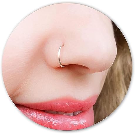 Non-Piercing Fake Nose Ring: Radiate Confidence with Authenticity