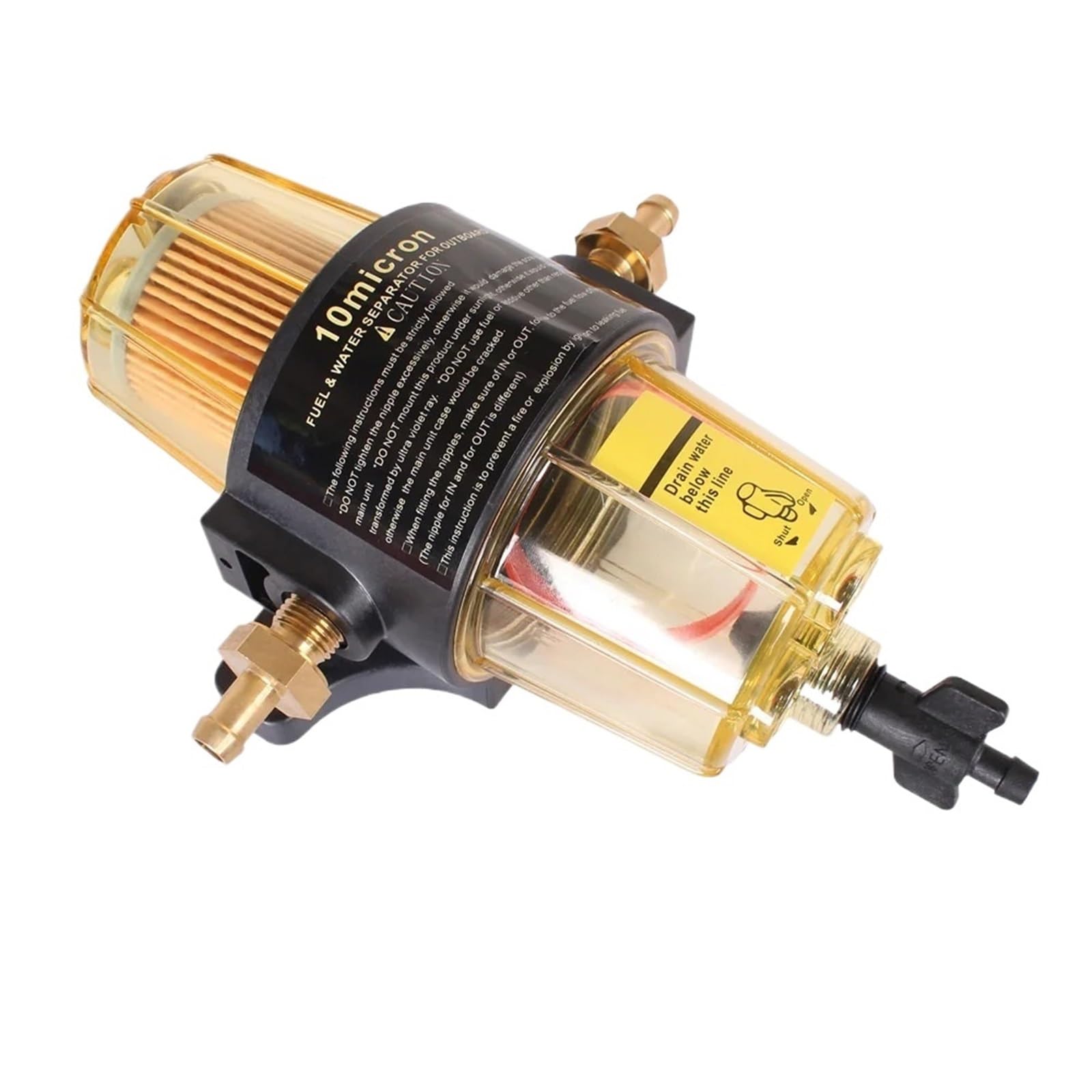 UF-10K Element filtra paliwa Separator wody Elementy montażowe UF10K Silnik zaburtowy Silnik łodzi dla h0nda Y/a/m/a/h/a Suzuki Mercury