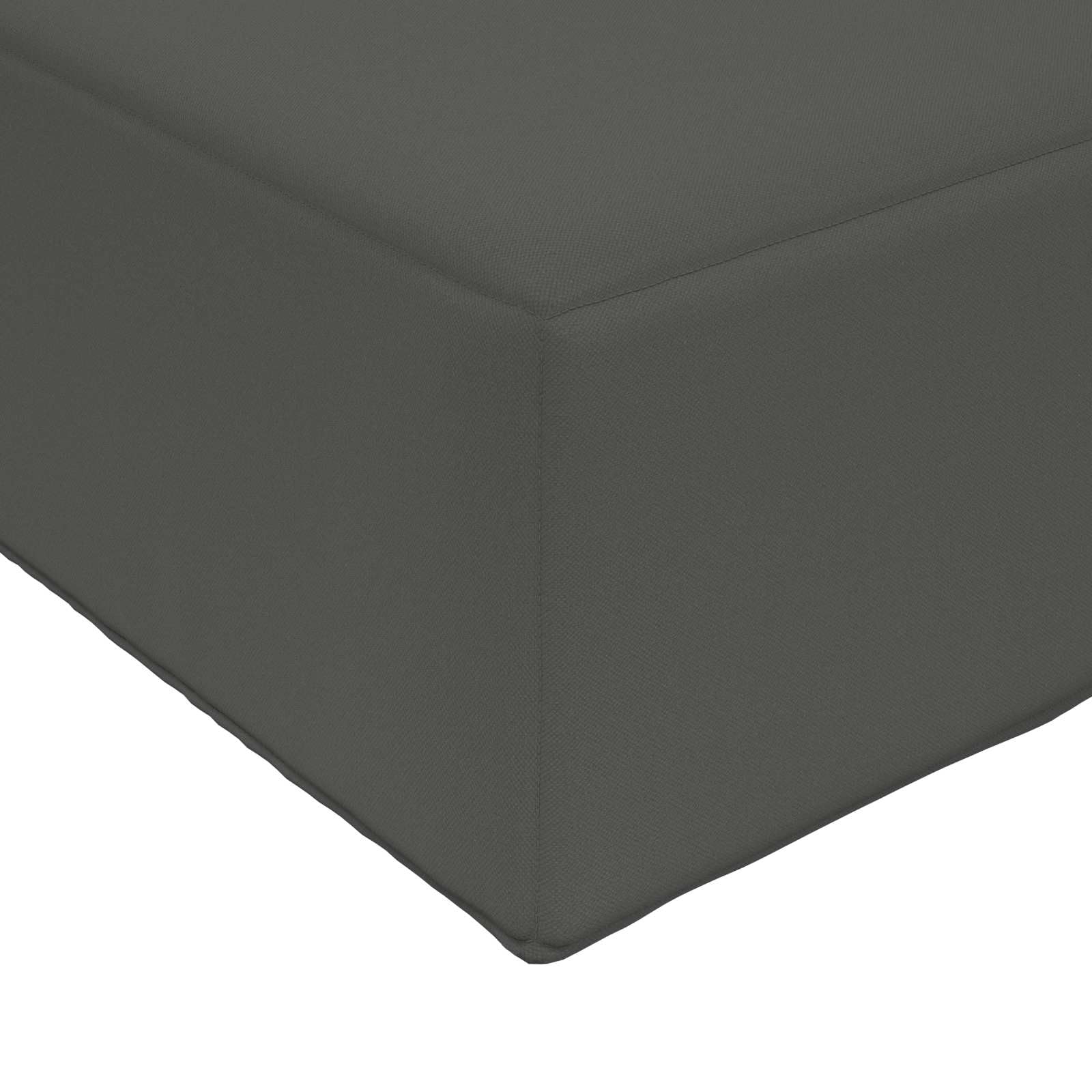 Cuscino per Divano da Esterno Antracite 80x80x8 cm | Ideale per arredare giardino, terrazza o balcone con eleganza. Seduta imbottita in schiuma ad alta resilienza.