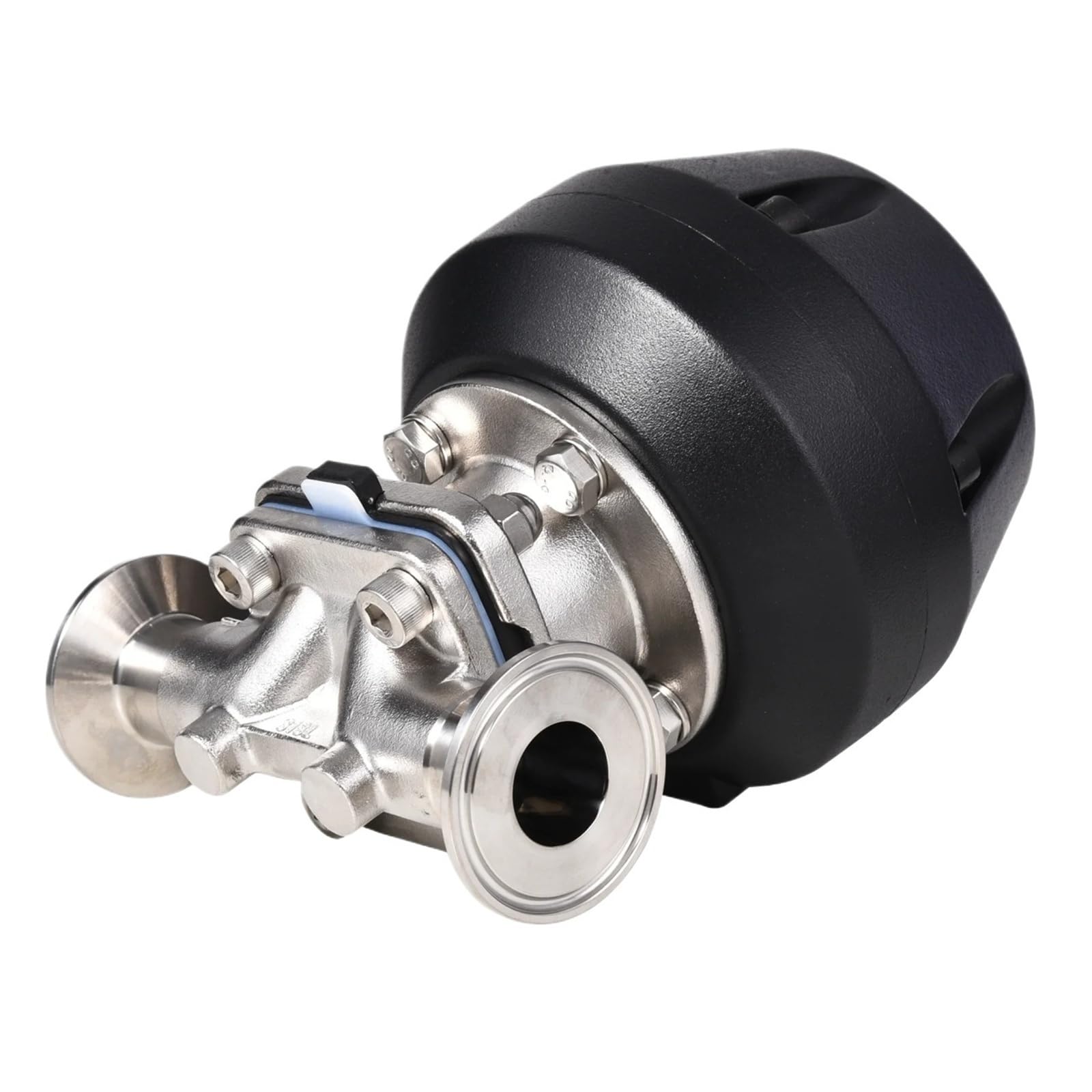 Trgyjgkf Dn25-Dn50 Food Grade Sanitary 304Ss 316L Diaphragm Valve Pneumatic Stainless Steel(,Stainless Steel)