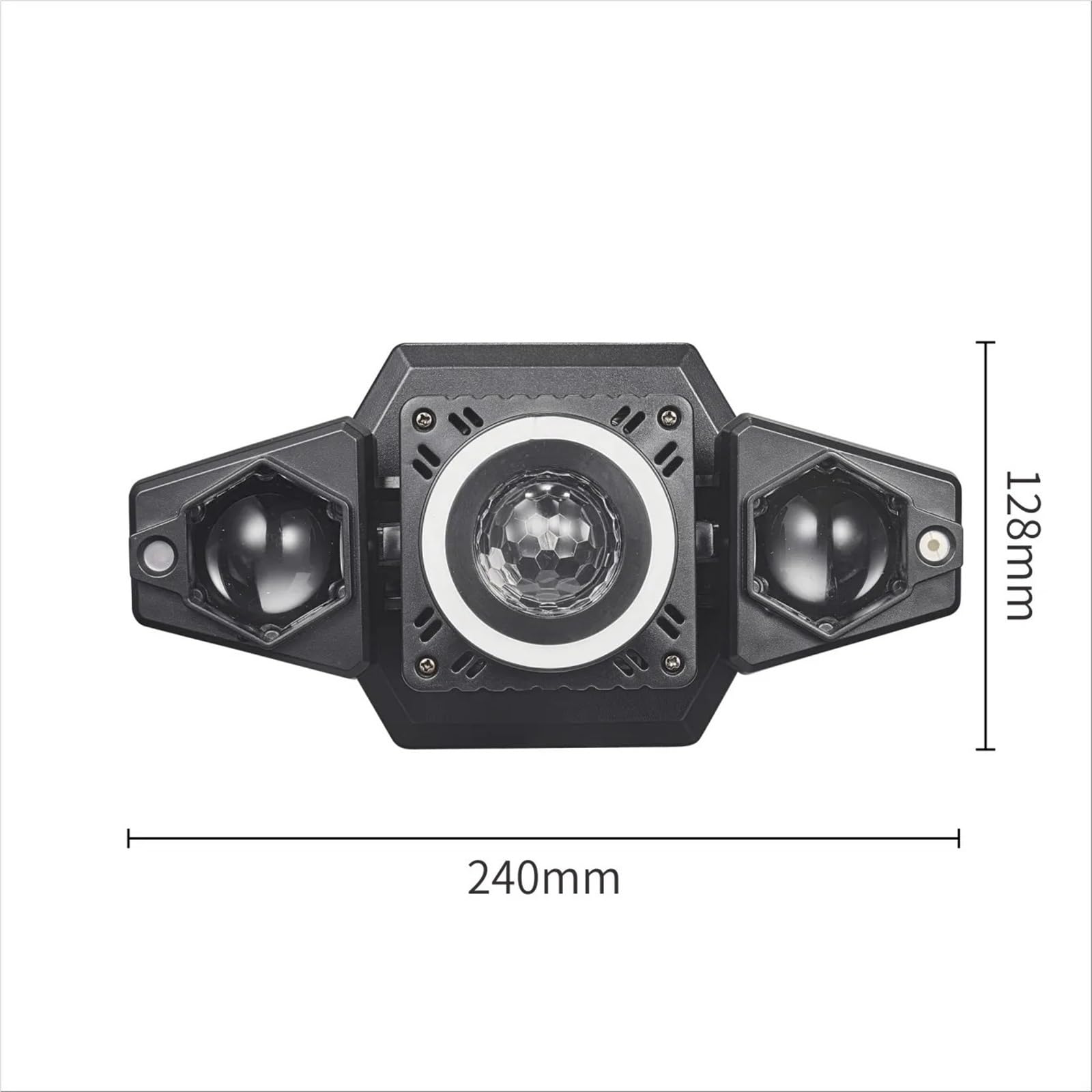 Lampa projektorowa Miniaturowa Ruchoma Głowica Świetlna LED 50W, 3 W 1, Kolorowe Światło Z Dyskotekowym Światłem I Magiczną Kulą, Z Obrotowym Em, na imprezę urodzinową, taneczną i halloweenową