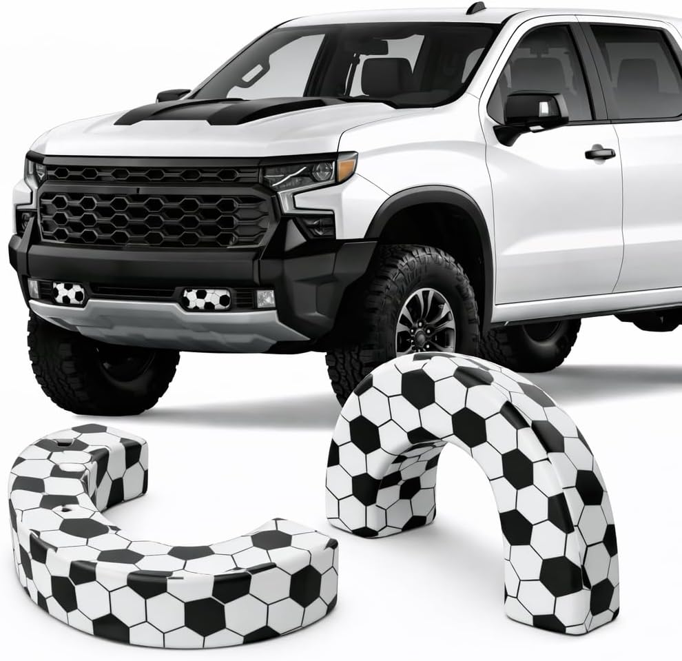Tow Hook Cover Compatible with 2007-2024 Chevy Silverado 1500 Accessories,Front Tow Hook Cover-Tow Hitch Cover-Hitch Covers for Trucks Fit for 2007-2024 Chevrolet Silverado 1500 Accessories (Ball)