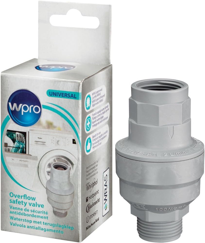 Wpro ACQ002 Water Stop Valve, 5 cm