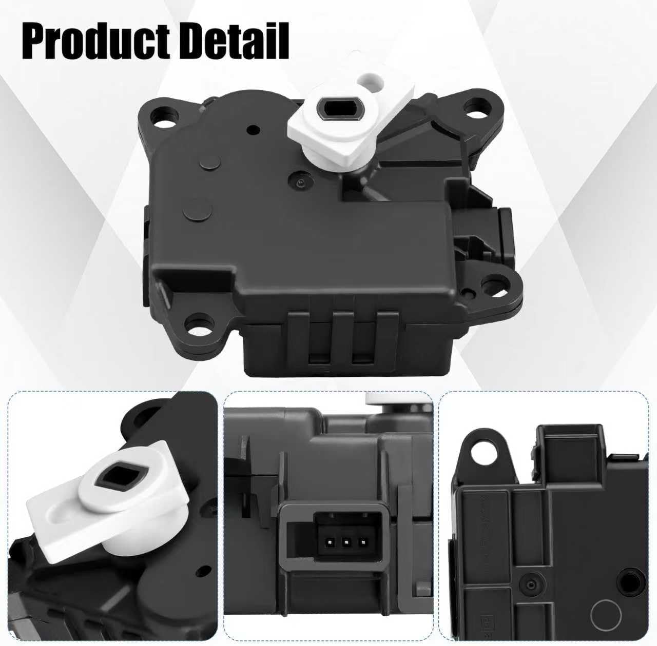 COOL STAR Right Side Air Mix Actuator Compatible with Infiniti Q50 2014-2022 HVAC Heater Blend Door Actuator Replaces 277324GA0A 277424GF1A 277324GA0B 277324GA0C