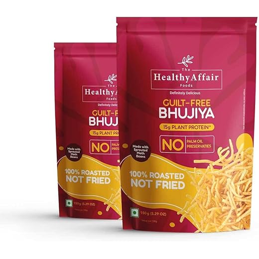 Healthy Affair Guilt-Free Bhujiya 150g 22g