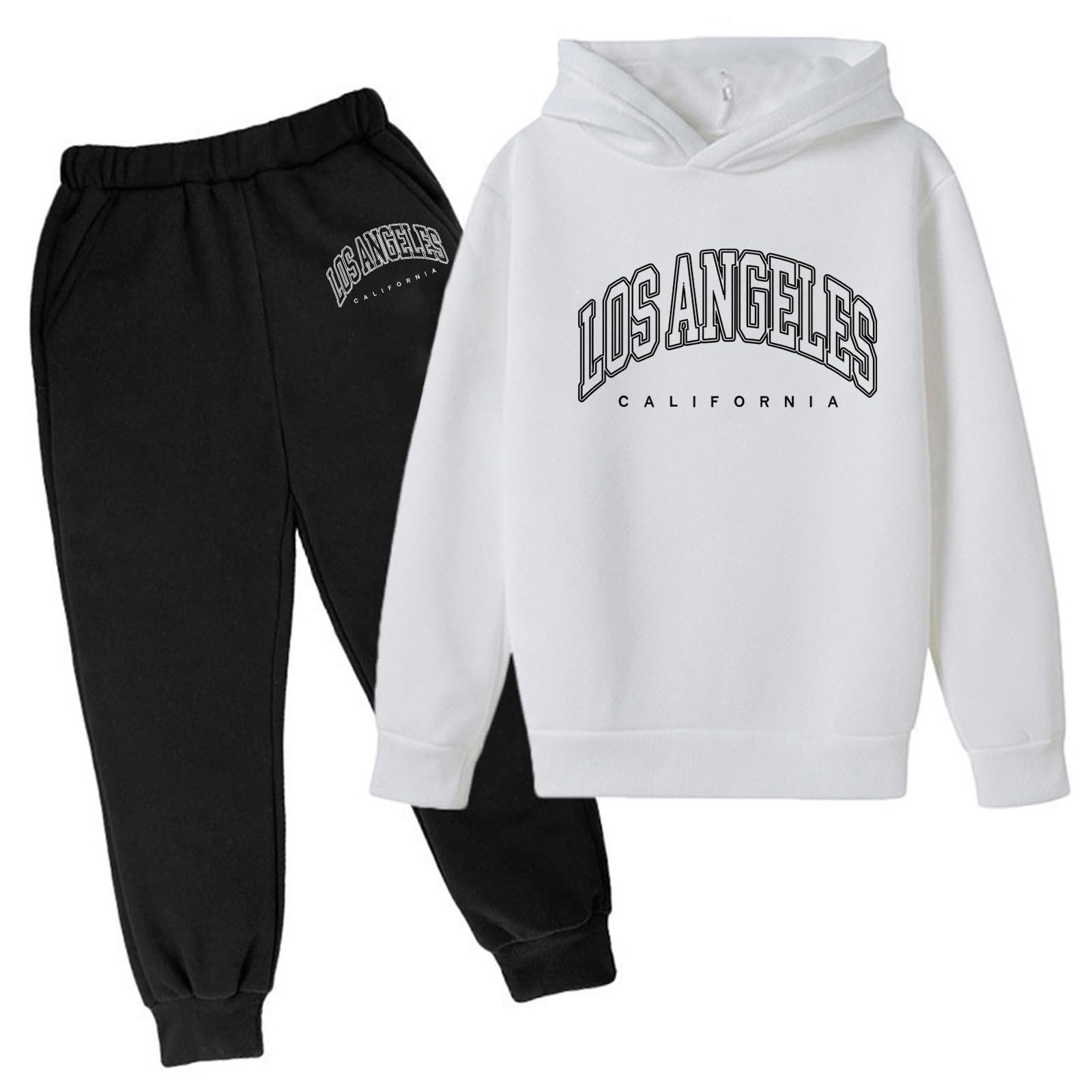 Generisch Langärmliges Kapuzenpullover-Sweatshirt Mit Aufdruck