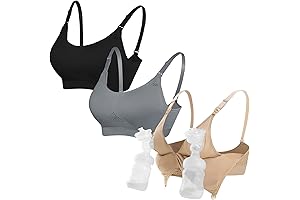iLoveSia 2-in-1 Nursing Bra for Pumping and Breastfeeding