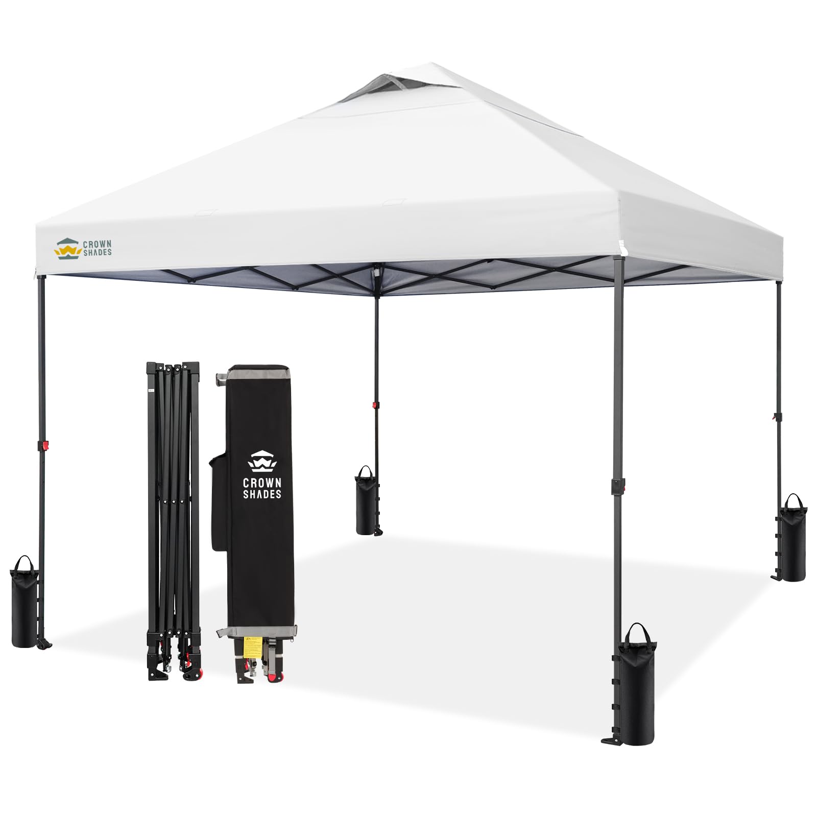 CROWN SHADES 10x10 Pop Up Canopy (STO-N-Go)
