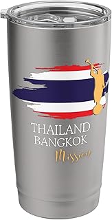 Thailand Bangkok Mormon LDS Mission Missionary Stainless Steel Insulated Tumbler