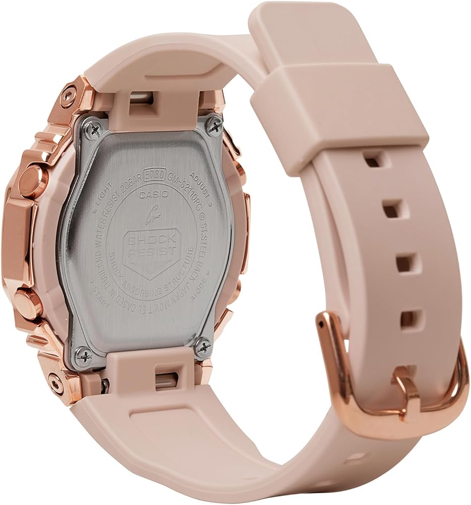 Amazon.com: Casio G-Shock Pink Gold Octagonal Women's Watch