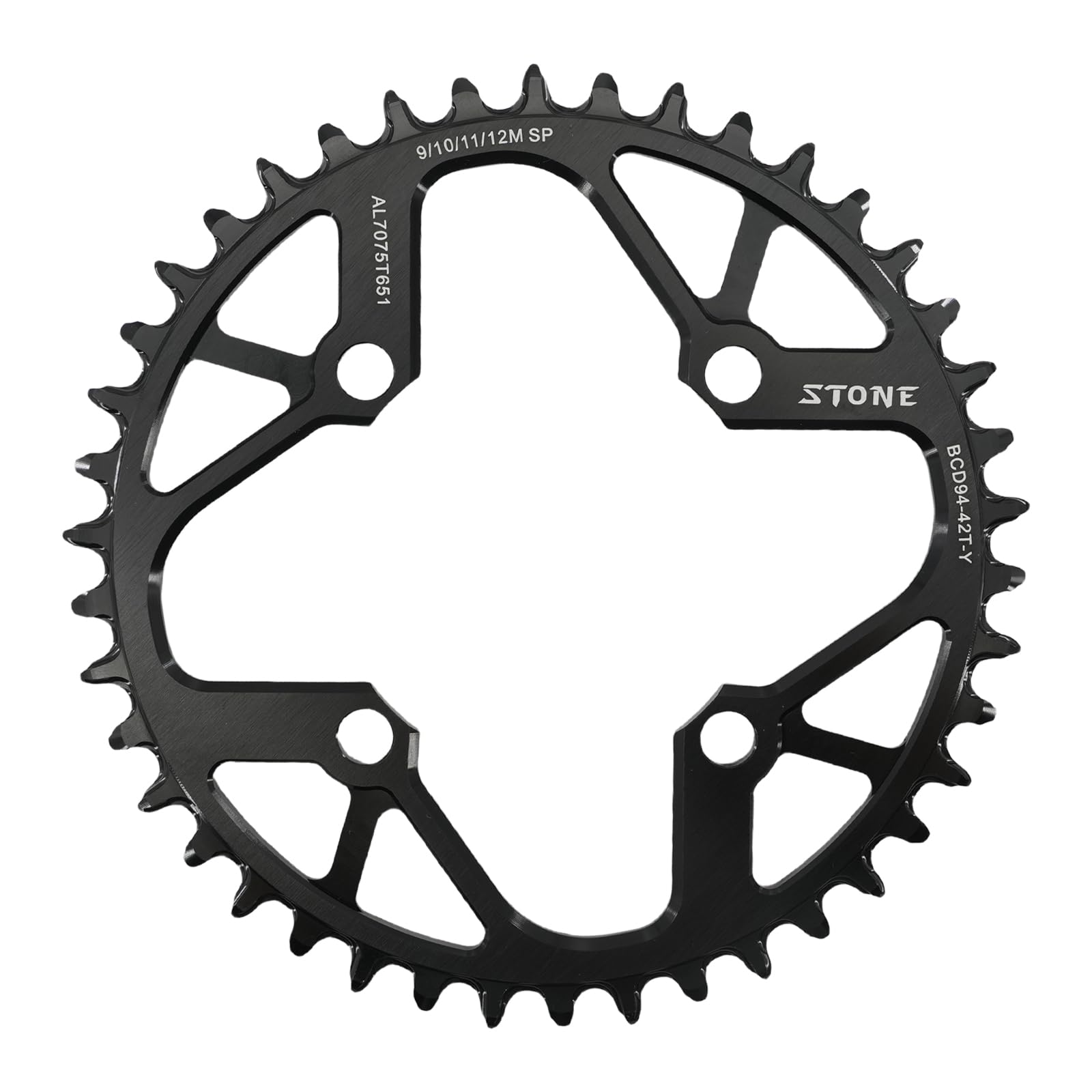 Amazon | STONE ラウンド94BCDバイクチェーンリングfor NX GX X1