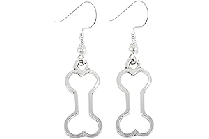 Silver Dog Bone Earrings: The Perfect Accessory for Dog Lovers