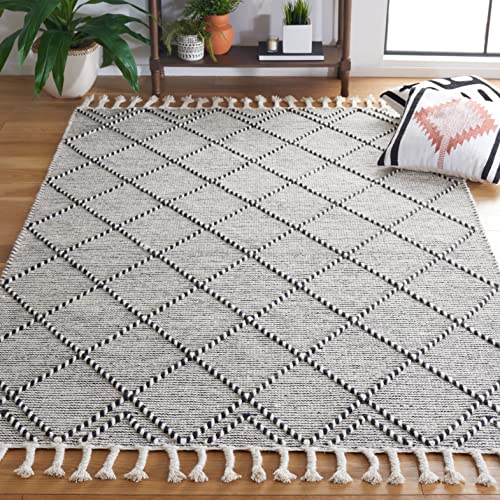Safavieh Vermont Area Rug 6'x9' Ivory & Black