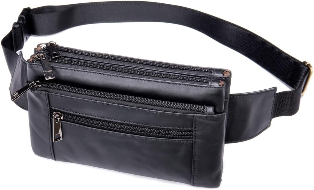 Mobile Phone Fanny Pack Multi-functional Cross-body Chest Bag For Men
