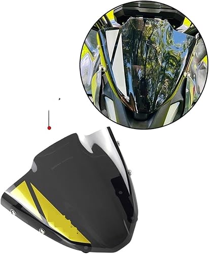 Miniatura 2 de LNNRYP Compatible with Yamaha MT-07 MT07 MT 07 2021-2022 Windshield Windscreen Motorcycle Accessories Windshield Ven Screen