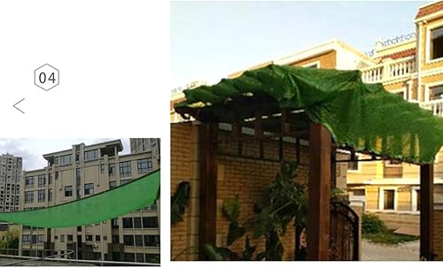 Miniatura 8 de KDDEON Tela de malla transpirable permeable al agua y al aire, 85 % de protección UV, malla de cifrado de 12 pines, para patio, balcón, jardín,