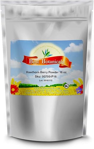 Miniatura 3 de Best Botanicals Hawthorn Berry Powder 16 oz.