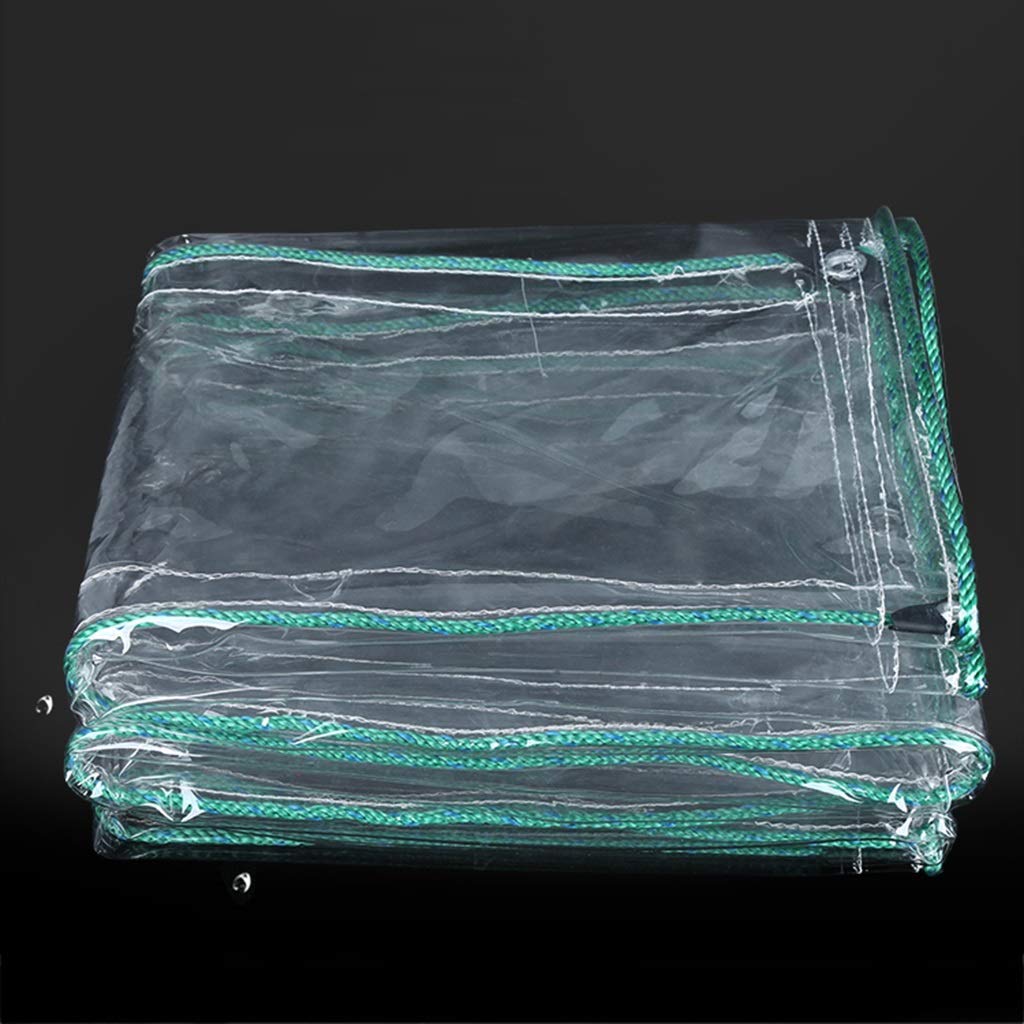 RajoNN Lona Impermeable Resistente, Lona Transparente para Tienda de campaña al Aire Libre, Cubierta de Lona para Tienda de campaña, Cubierta de Refugio, Hoja de protección de Lona, ​​Tienda de