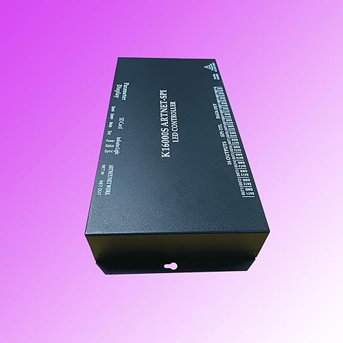 Miniatura 7 de K-16000S LED Controller, 16Port Madrix Artnet Online Offline 16,384 Pixels Addressable AC110V-220V SD Card Programmable LED Controller Indoor for