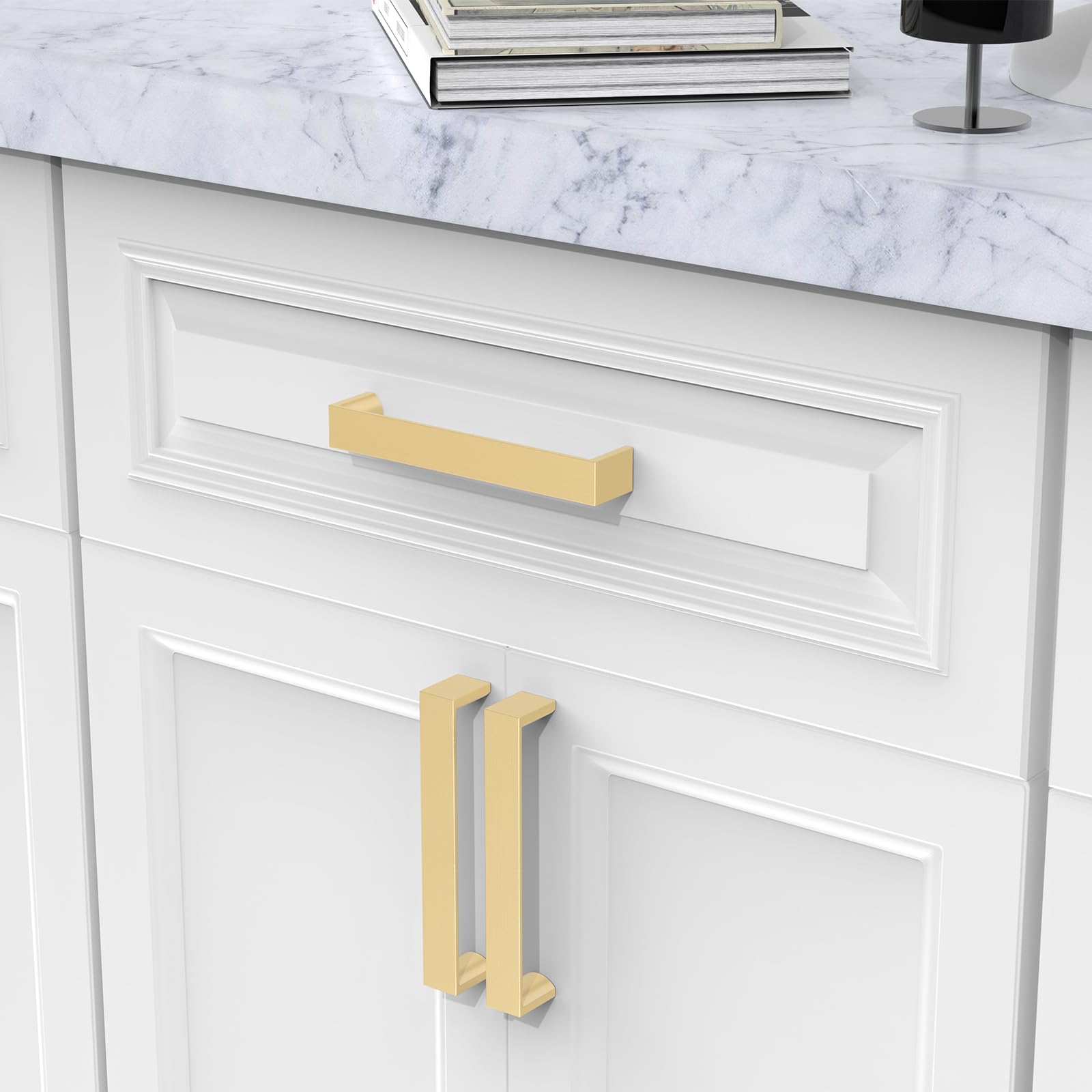 Maniglie Per Mobili In Nichel Spazzolato - 10 Pezzi Per Cucina E Armadi - Foto 7