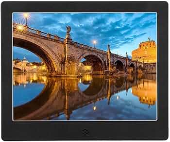 Amazon | 1デジタルフォトフレーム 8インチ スリムデザイン 4:3 正画面