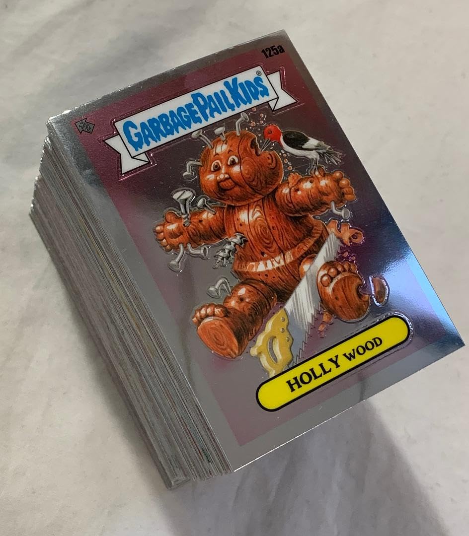 Amazon.com: 2021 Topps Garbage Pail Kids Chrome Series 4 Complete
