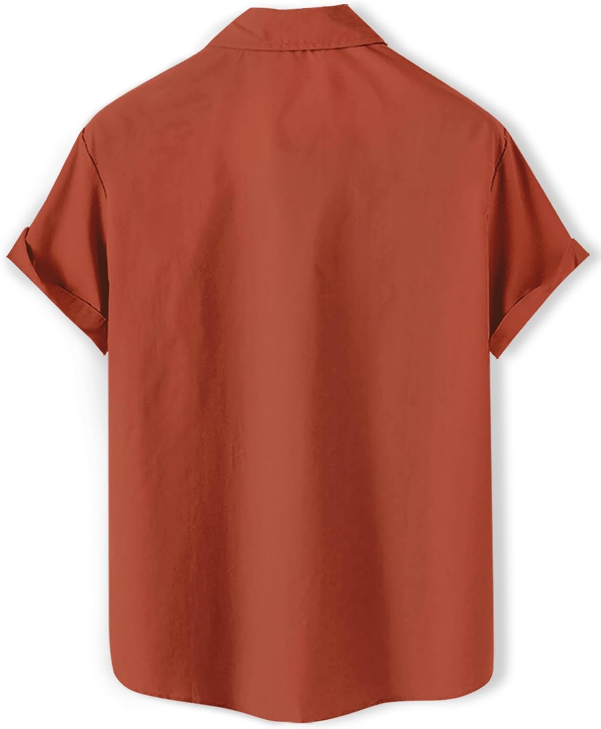 Hawaiian Western Cowboy Shirts, BBQ Holiday Parties,Funny Vintage Print Button-Down Shirt,Beach Aloha Shirt - Image 2