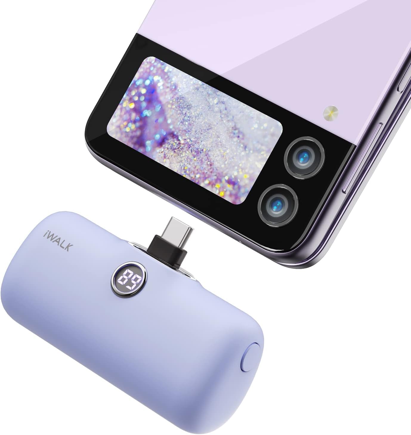 Amazon | iWALK モバイルバッテリー タイプc 【直挿しできる・20W急速
