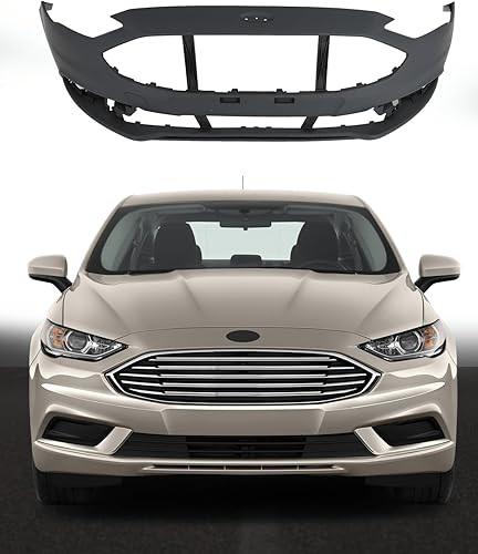 Miniatura 7 de SCITOO Cubierta de parachoques delantero para 2017 2018 para Ford Fusion Reemplazo de parachoques de plástico HS7Z17D957APTM