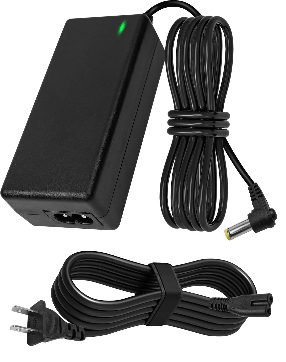 AC100-240V 50/60Hz DC12V Adapter Charger Fit for Roland PSB-5U for FP-10 Digital Piano Power Supply Cord Mains PSU, 1.5A 5FT Power Supply Cord Battery Charger for Digital Piano Electronic Keyboard