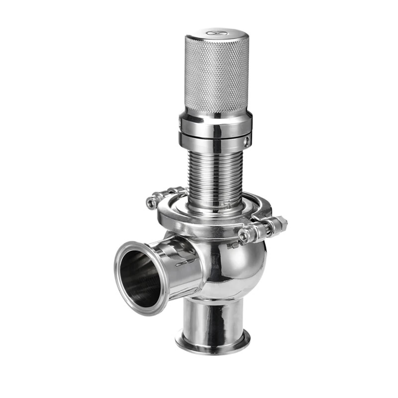 Trgyjgkf One Color Food Grade Stainless Steel Ss304 Pressure Reducing Control Valves Sanitary Safety Relief Valve