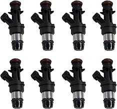 TRQ High-Flow MPI FI Fuel Injector 8-Piece Set for Chevy/GMC V8 Trucks