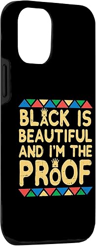 Miniatura 3 de Funda de regalo para iPhone 14 Black Is Beautiful Kente Black History BHM Africa Pride