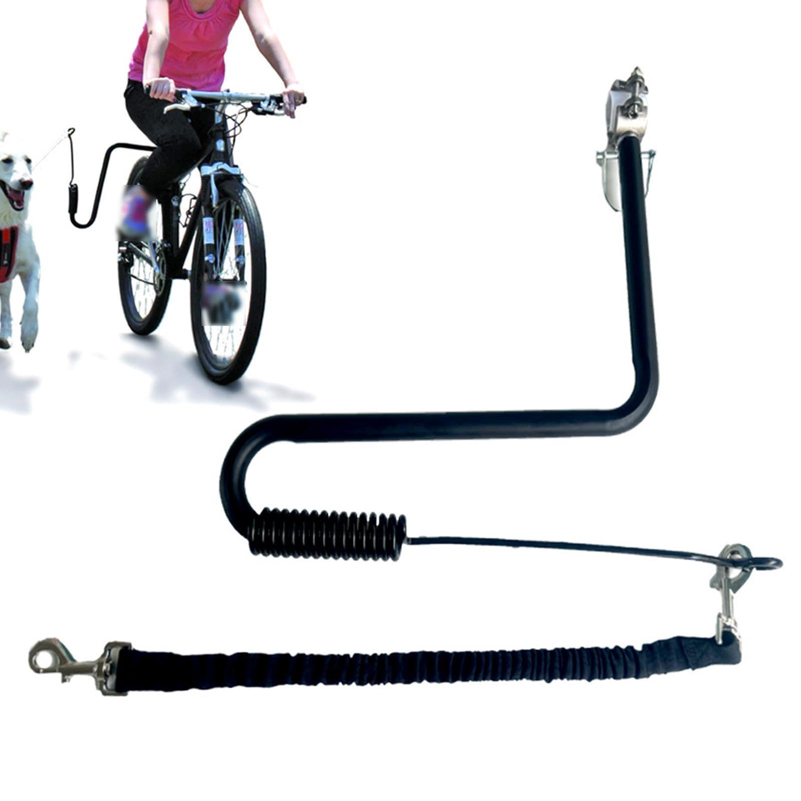Accesorio para Sujetar La Correa de La Bicicleta Al Perro, Ideal para Paseos en Bicicleta por Correa Retráctil para Perros, Correa para Pas